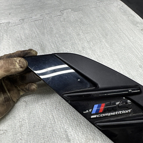 21-25 BMW G82 G83 M4 Competition Right Passenger Fender Vent Factory Grill