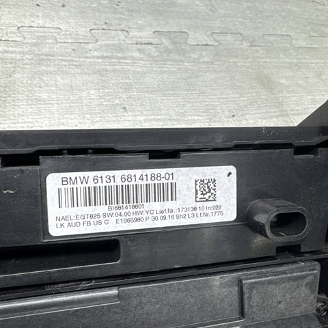 12-16 OEM BMW F22 F32 F30 F36 M4 M3 AC Heater Control Panel Radio Media Buttons