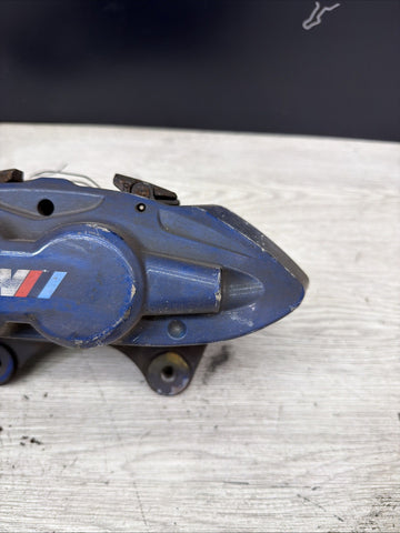 BMW 15-20 F87 M2 F30 F31 F80 F82 F83 M3 M4 Front Left Driver Brake Caliper Blue