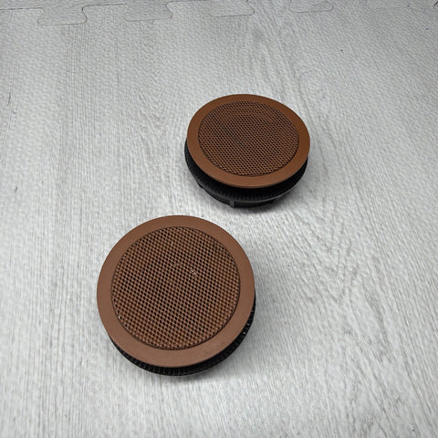 E46 325 328 330 Coupe M3 Quarter Panel Speakers Grill Speaker Covers Cinnamon