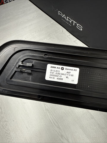 BMW M5 F10 11-16 4DR SALOON FRONT PASSENGER DOOR SILL KICK PLATE TRIM 8050049
