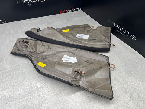 14-21 OEM BMW F22 F87 M2 Rear Side Seat Panels Covers Bolsters Black