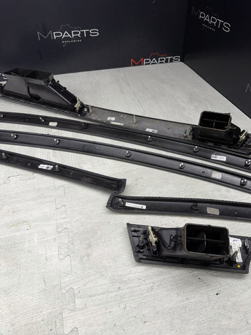 08-13 BMW E92 E93 M3 Interior Trim Set Carbon Leather OEM Genuine *Notes*
