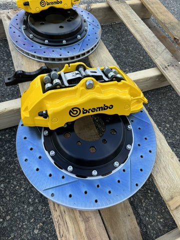 08-13 BMW E90 E92 E93 M3 BREMBO Big Brake Kit Calipers Rotors Set NEW Plug Play