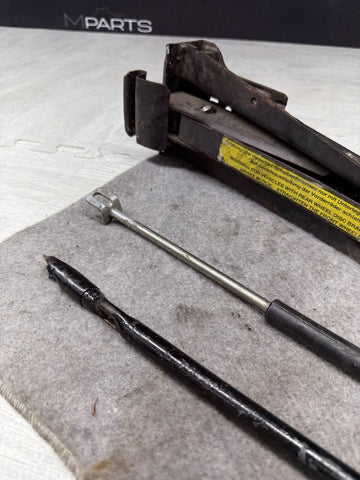 01-06 BMW E30 325 330 M3 Emergency Trunk Tool Tools Jack Wrench Kit Set OEM