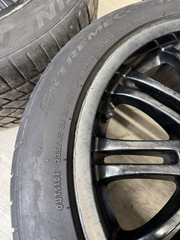 01-06 BMW E46 M3 Wheels Rims Style 67 Factory OEM 18” 18x9 Rears Square *Notes*