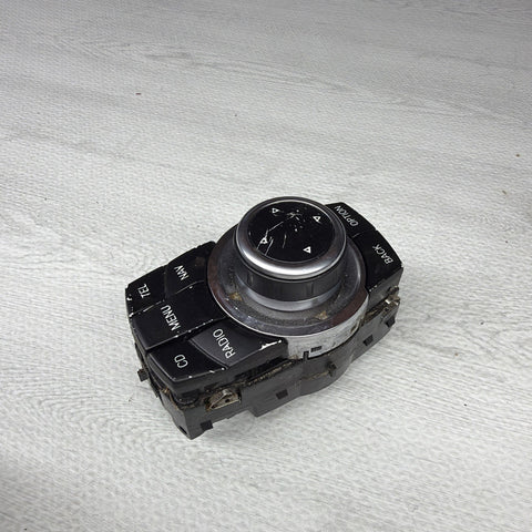 09-13 BMW E70 E82 E90 E92 E93 335 M3 CIC Navigation iDrive Controller Knob OEM