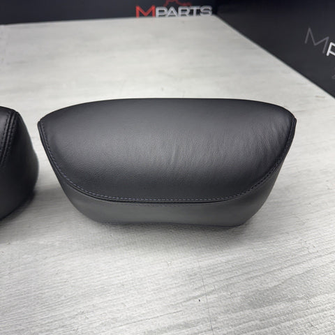 01-06 BMW E46 M3 Black Seat Headrest Left Right Rear OEM