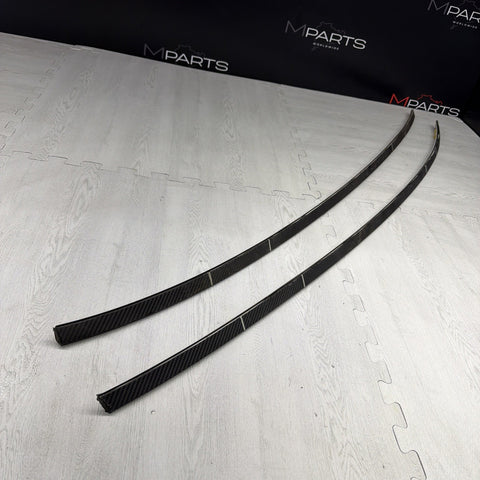 BMW E46 330CI M3 325CI Roof Rails Moldings Trims Wrapped Pair Coupe OEM