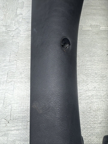 01-06 BMW E46 M3 CONVERTIBLE REAR INTERIOR QUARTER TRIMS COVERS PANELS BLACK