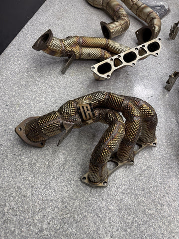 23-25 PORSCHE GT4RS GT4 RS 982 718 REAR MUFFLER SECTION *BENT TIP