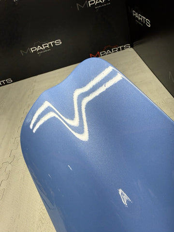 15-20 OEM BMW F83 M4 Convertible Fuel Tank Gas Lid Cover Door Yas Marina Blue