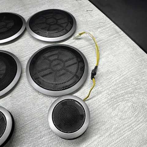 07-13 BMW E92 E93 3-Series 2dr Front Rear Door Individual Speaker Covers Trims