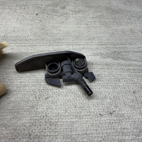 2001–2006 BMW E46 M3 Passenger Headlight Washer Jet Cover Right OEM 8256180 Gray