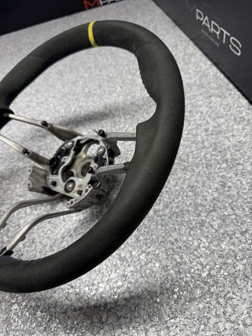 Porsche 22-25 718 Spyder RS GT4RS Alcantara Steering Wheel Assembly OEM