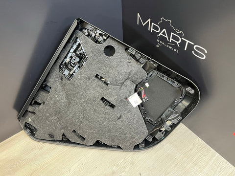 Porsche 15-21 Macan Rear Door Card Panel Black Right Passenger BOSE