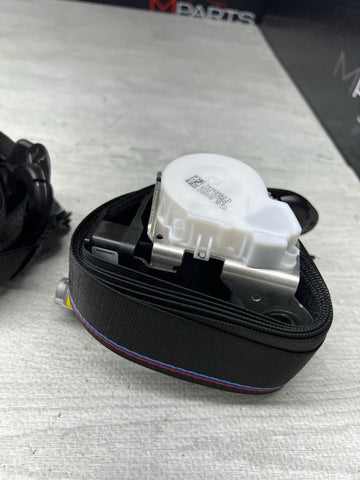 BMW 15-20 F82 M4 Coupe Competition Front Seat Belts Seatbelts Pair 34097873