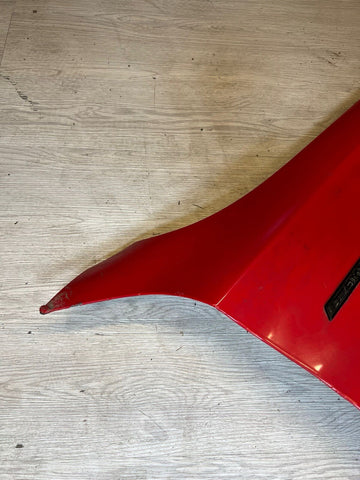 W205 Mercedes C63 AMG Sedan OEM Front Right Passenger Aluminum Fender Red