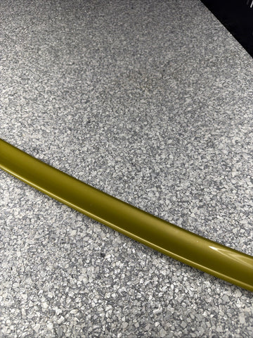 2001-2006 BMW E46 M3 Factory Rear Trunk Spoiler Lip 2695445 Phoenix Yellow OEM