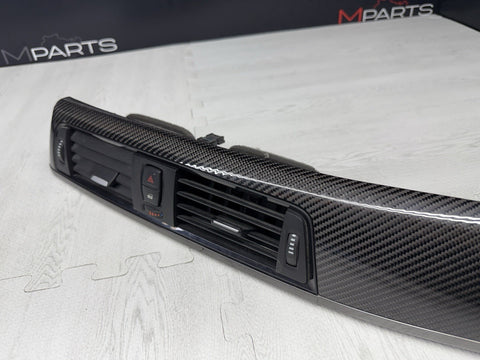 15-20 BMW F80 M3 F82 F83 M4 Carbon Fiber Interior Dash Vent Trim OEM *Broken