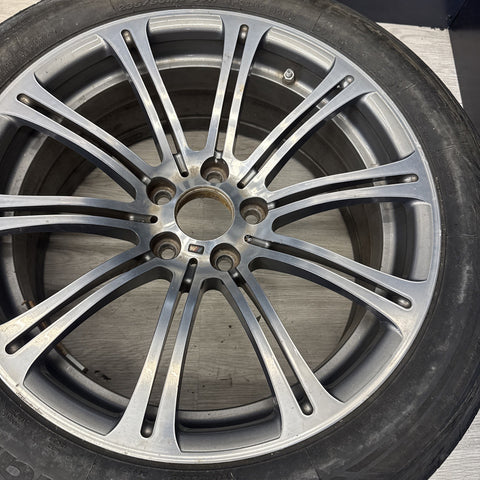 08-13 OEM BMW E90 E92 E93 M3 Front Wheel Rim Style 220M Silver 19x8.5" ET23