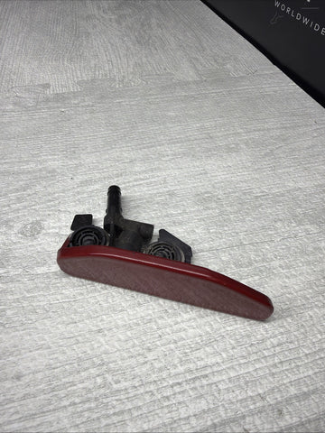 01-06 BMW E46 M3 Right Passenge Head Light Washer Jet Cover 8256180 Imola Red