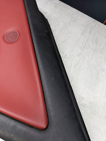 BMW 01-06 E46 M3 COUPE RIGHT REAR QUARTER INTERIOR TRIM PANEL IMOLA RED *Notes*