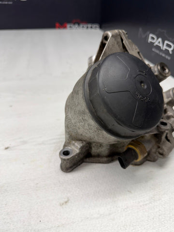 15-20 BMW F80 F82 F83 M4 M3 3.0 S55 Oil Filter Housing Cooler Pump Outlet OEM