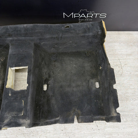 01-06 BMW E46 M3 Coupe Rear Black Floor Carpet Interior OEM