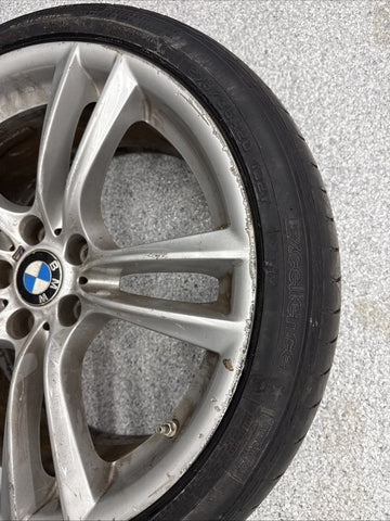 09-17 BMW 535i 550i 740i 750i 760i 20X10 OEM WHEEL RIM 36117841824 REAR *4 CRACK