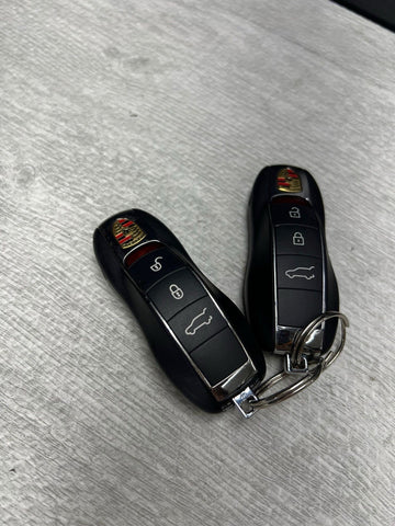 (2) Key Fob Fobs Porsche Cayenne Cayman Macan (KR55WK50138) OEM