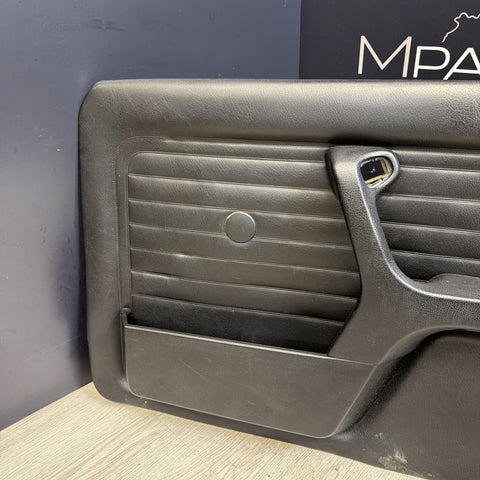 BMW E30 318is Coupe Right Passenger Side Door Card Panel Black
