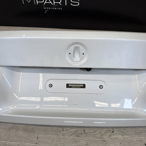 BMW F80 M3 15-20 Rear Mineral White Metallic Trunk Deck Lid Panel OEM *Pick Up*