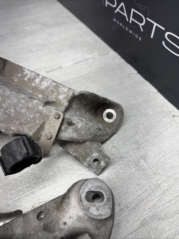 01-06 BMW E46 M3 Left Right Engine Support Suspension Arm Mounts Brackets Manual