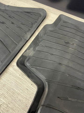 Genuine OEM Porsche 4 Piece All Weather Floor Mats for 2018-2023 Macan