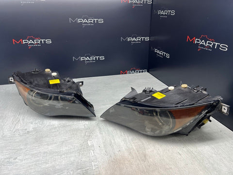04-07 BMW E63 E64 M6 Front Adaptive Bi-Xenon Headlights OEM Set Pair