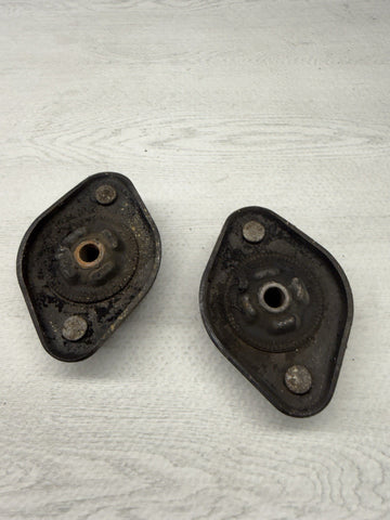 (2) OEM BMW 3 series E30 E36 E46 Z1 Z3 REAR SHOCK STRUT TOP MOUNTS PAIR
