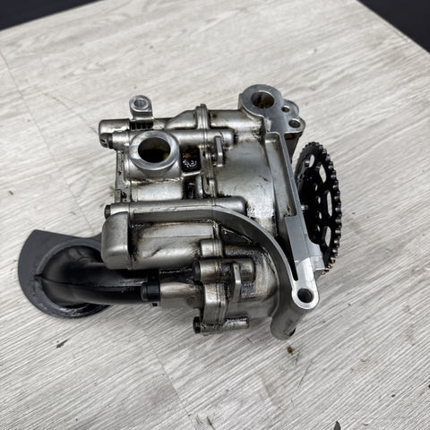 12-18 BMW F06 F10 F12 M5 M6 S63 Engine Motor Lower Oil Pump Assembly OEM 41k