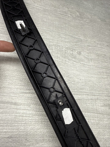 01-06 BMW E46 M3 Interior Right Dash Trim Brushed Aluminum *Broken Tab / Dents