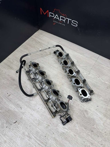 06-10 BMW E60 E63 E64 M5 M6 S85 V10 ITB Throttle Bodies Body Set Complete OEM