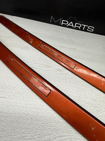 BMW 15-20 F82 M4 Coupe Exterior Roof Rails Trims Drip Mouldings Sakhir Orange
