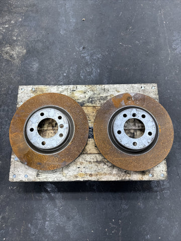 00-02 BMW Z3M Front Brake Rotors Left Right Pair Set OEM