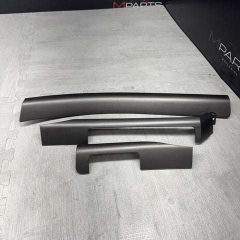 BMW E46 M3 01-06 Titan Shadow Interior Trim Dashboard Dash Board Set *Notes*