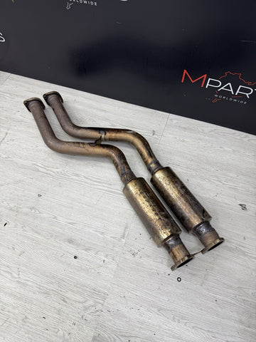 2001-2006 BMW E46 M3 OEM Exhaust Section 1 Aero Dual Resonated
