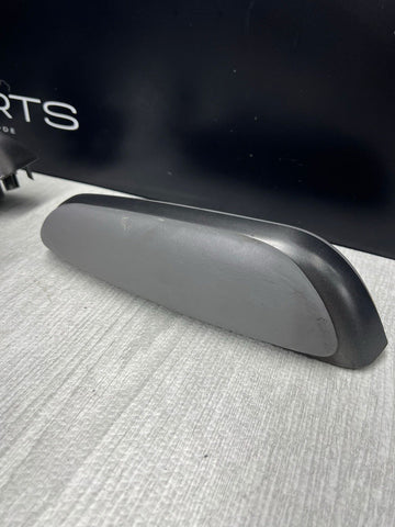 01-06 BMW E46 M3 Convertible Interior Armrests Trim Set Titan Shadow Grey + Pads