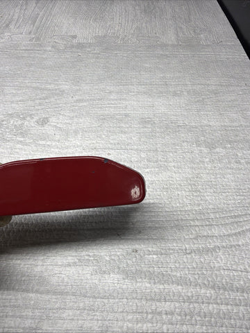 01-06 BMW E46 M3 Left Driver Head Light Washer Jet Trim Cover Imola Red