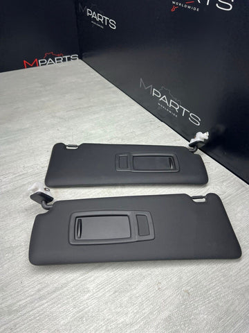 12-20 OEM BMW F30 F32 F80 F82 M3 M4 Interior Sun Visors Black