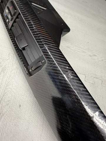 07-13 BMW E90 E92 E93 335 M3 Carbon Fiber Style Wrap Interior Trim Dash Panels