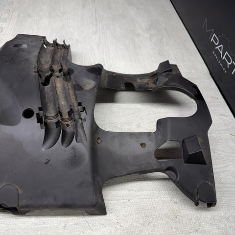 09-15 BMW 1/3 X1 N55 Rear Engine Motor Ignition Covering Insulation OEM 7593833