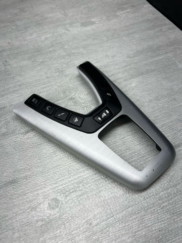 13-16 BMW F10 M5 CENTER CONSOLE PARKING BRAKE MULTI SWITCH PDC SUSPENSION TRIM